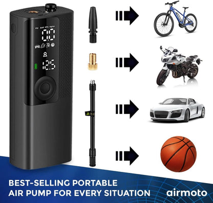AirFlowPro™ 120W High-Pressure Air Pump – 17 L/min Air Flow, Compact & Portable Inflator