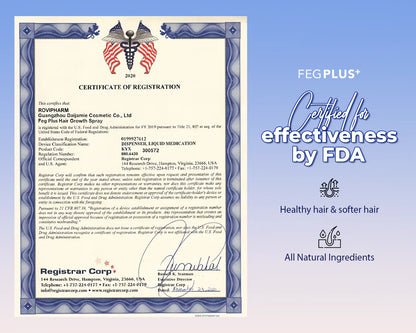 FEG PLUS | Most Viral Hair Growth Spray