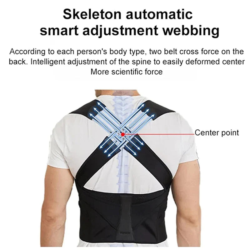 AlignPro™ Posture Corrector Back Support Brace